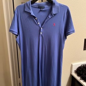 Ralph Lauren Blue Polo Dress
